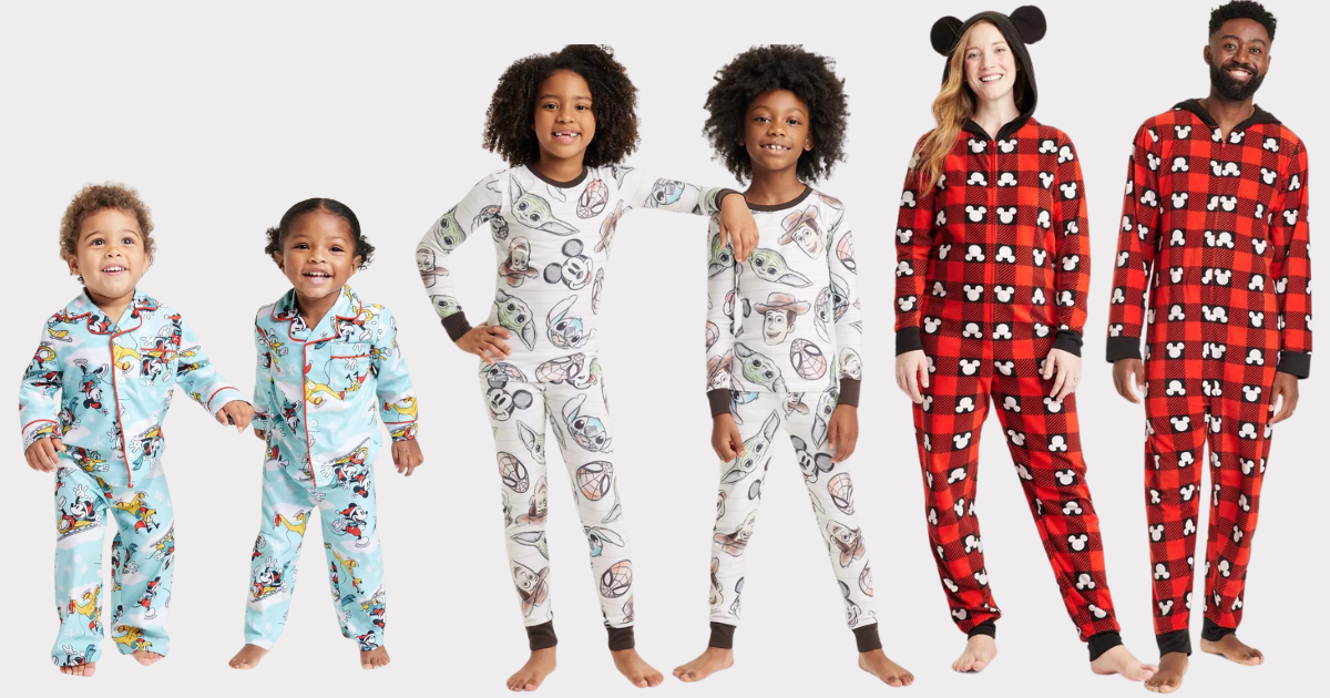 Matching Family Disney Pajamas: WITH STACKING OFFERS! - The Freebie Guy ...