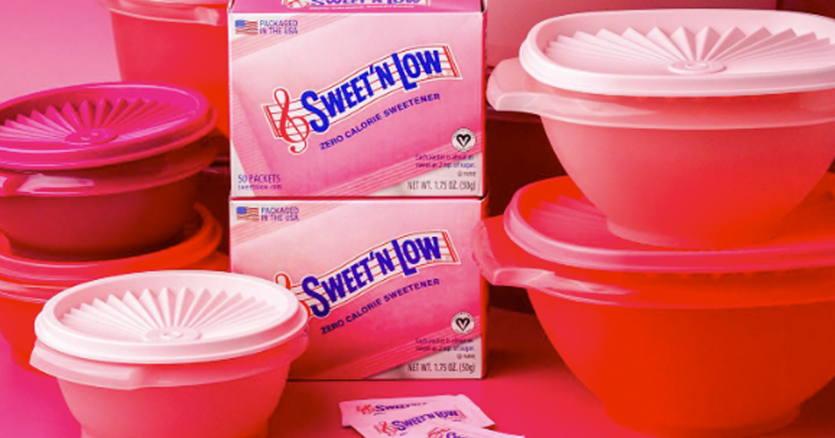 sweet n low tupperware
