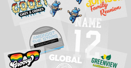 Free DTF Transfers UV PermaStickers Sample Pack