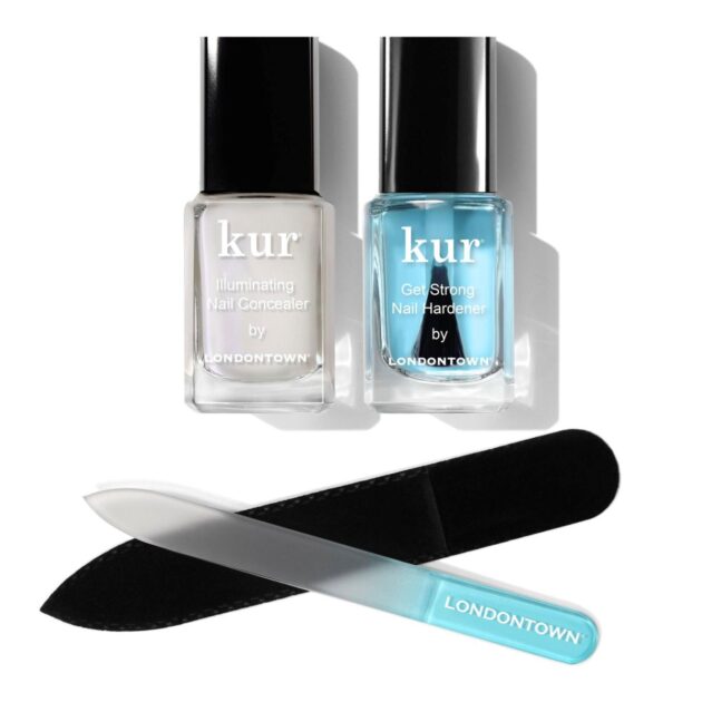 londontown illuminating nail concealer and nail hardene d