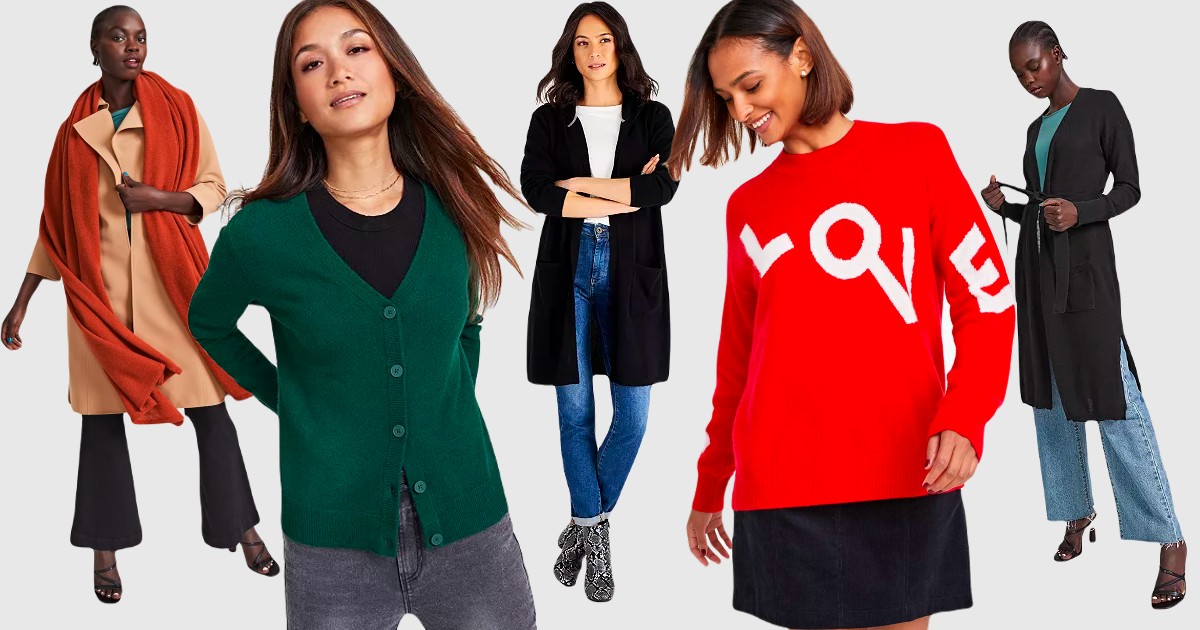 Macy‘s Cashmere Sale! Up to 60 Off Sweaters, Cardigans and More The