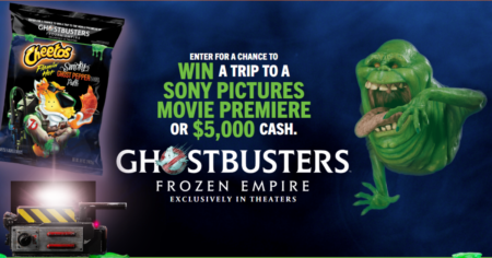 Cheetos x Ghostbusters Sweepstakes