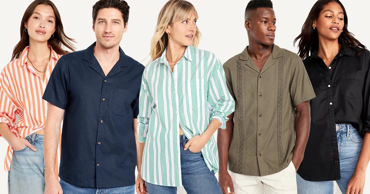 Today Only! $15 Button-Down Shirts at Old Navy (Reg. $37) - The Freebie ...