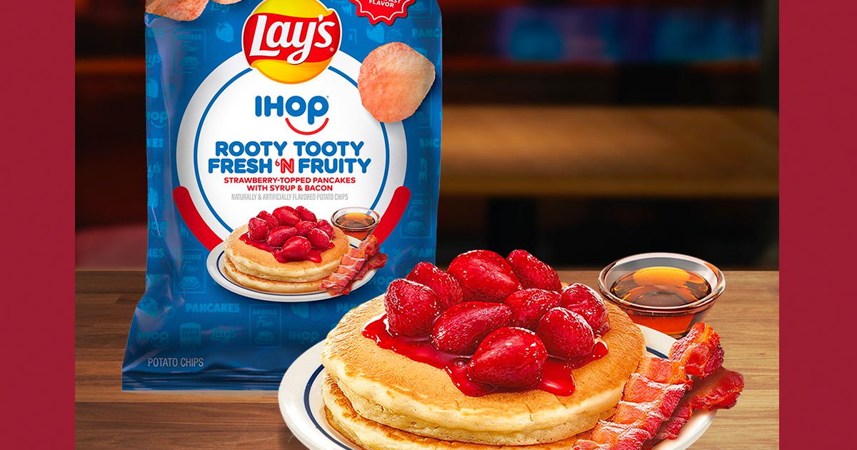 Lays Ihop Rooty Tooty Fresh N Fruity Chips Giveaway The Freebie Guy® ️️️