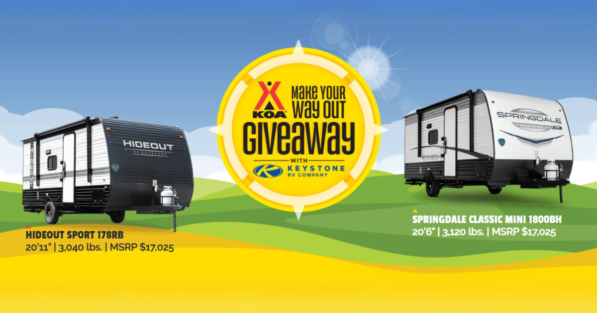 2024 keystone make your way out giveaway the freebie guy 