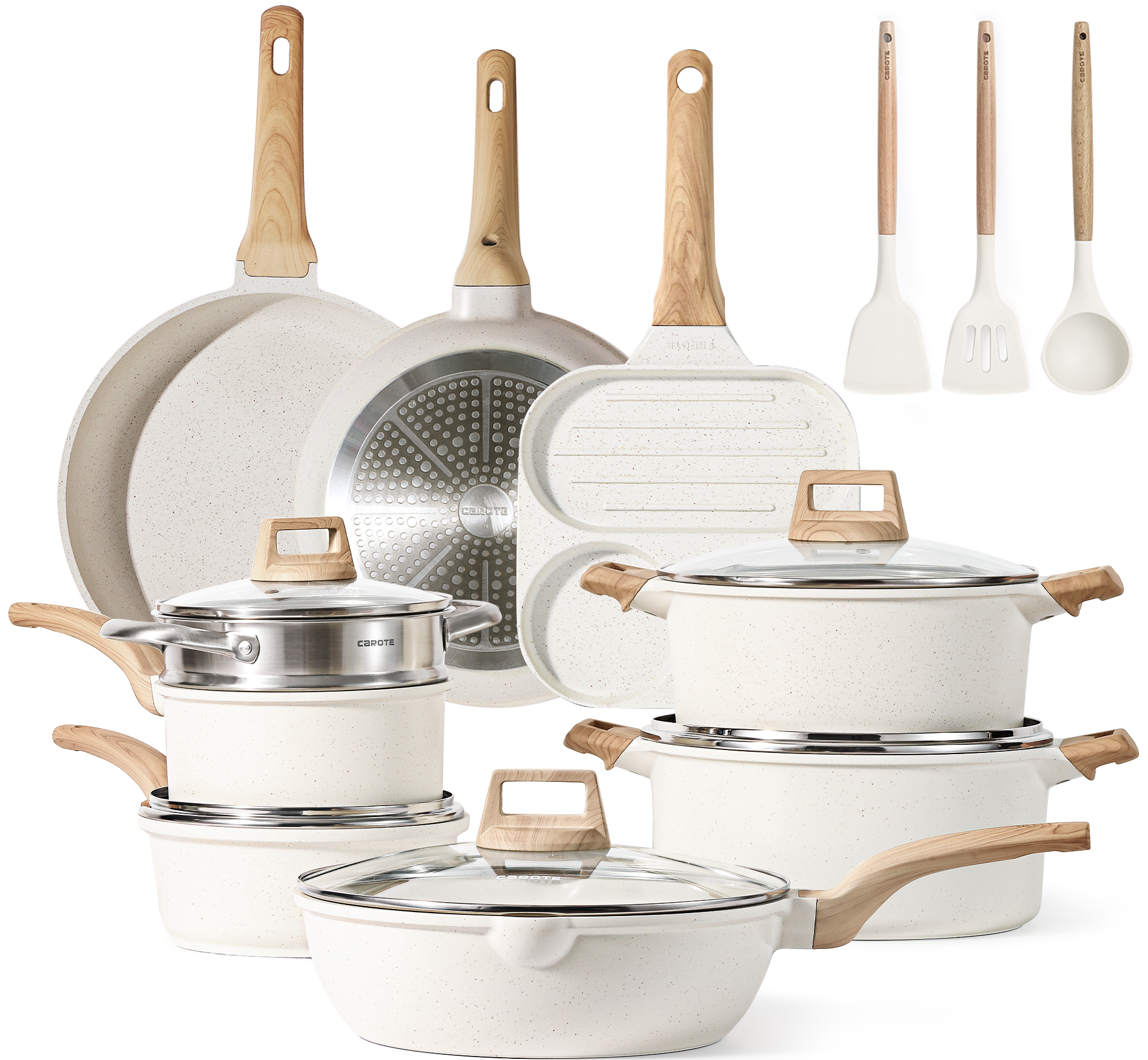 Carote piece cookware set