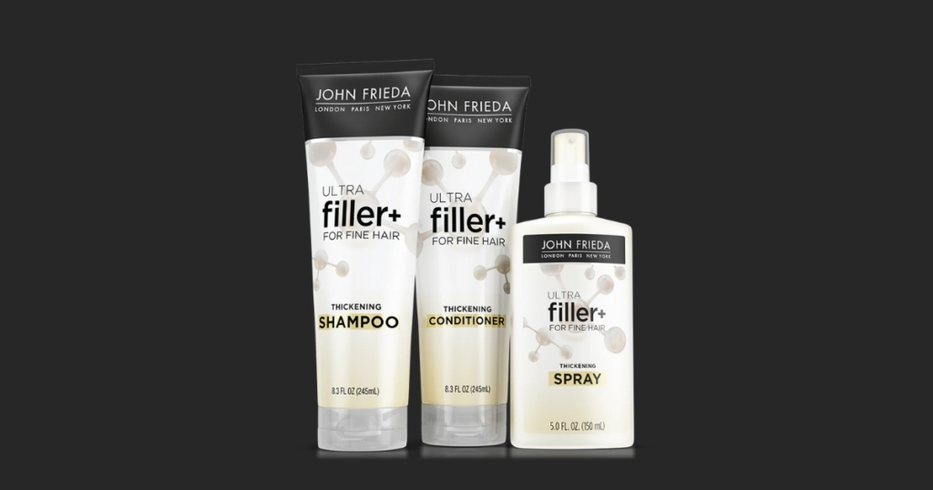 John Frieda Ultra Filler Shampoo and Conditioner samples John Frieda Ultra Filler Shampoo and Conditioner samples