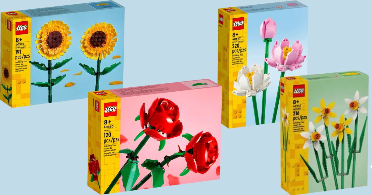 LEGO Flower Sets