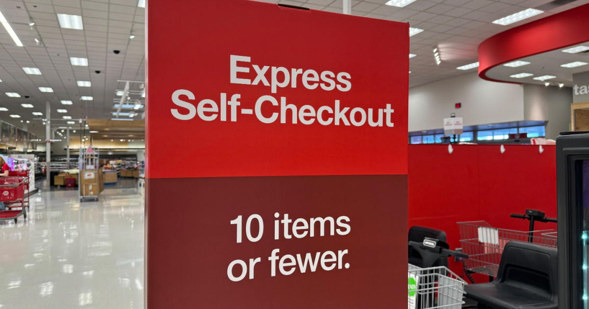 Target Self Checkouts Now Limited to 10 Items or Fewer The Freebie