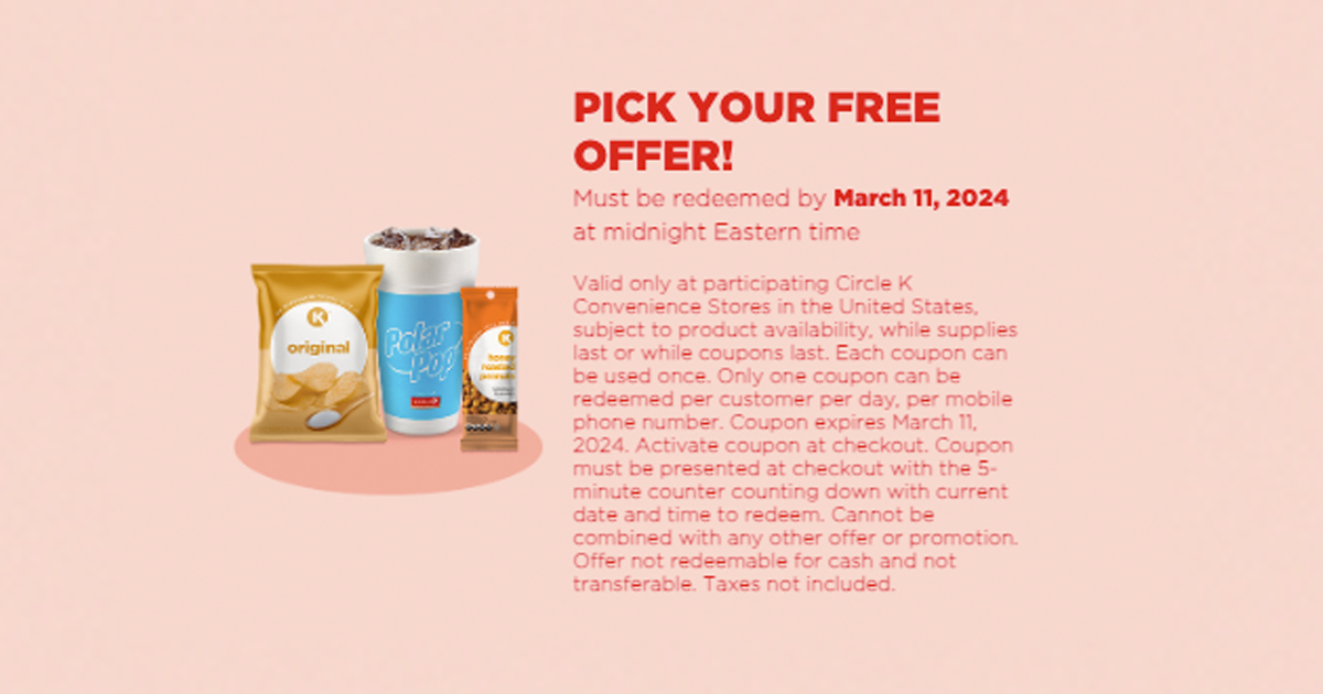 circle k offers