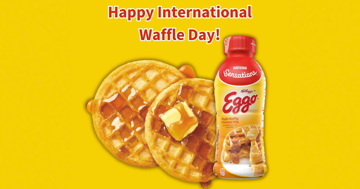 waffle day image from eggo
