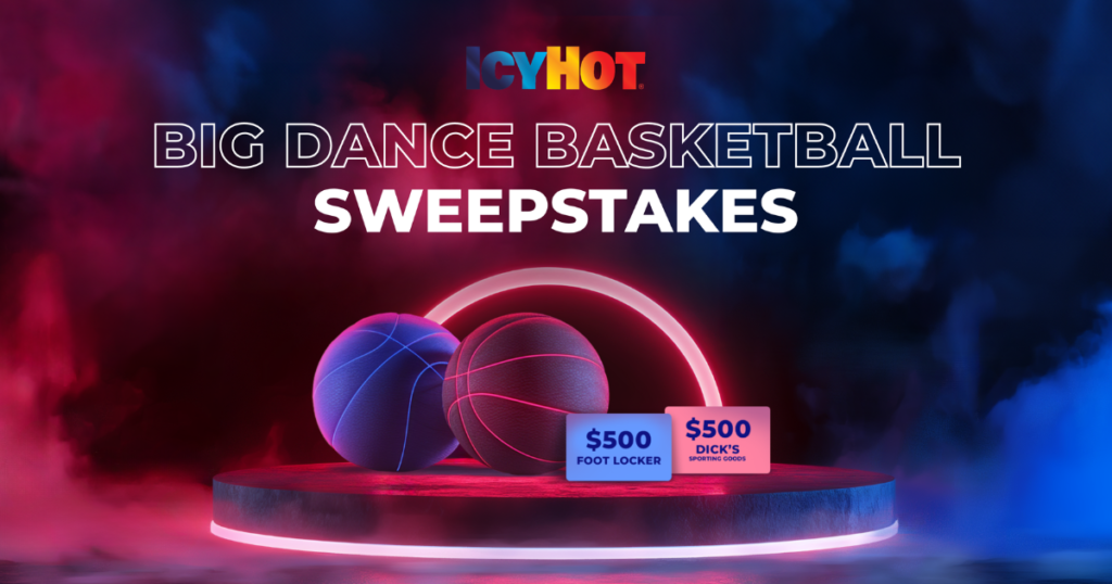 Icy Hot The Big Dance Basketball Giveaway The Freebie Guy®