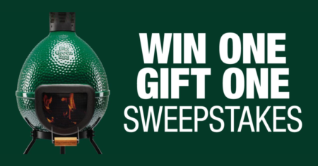 Big Green Egg Chiminea Win One Gift One Sweepstakes