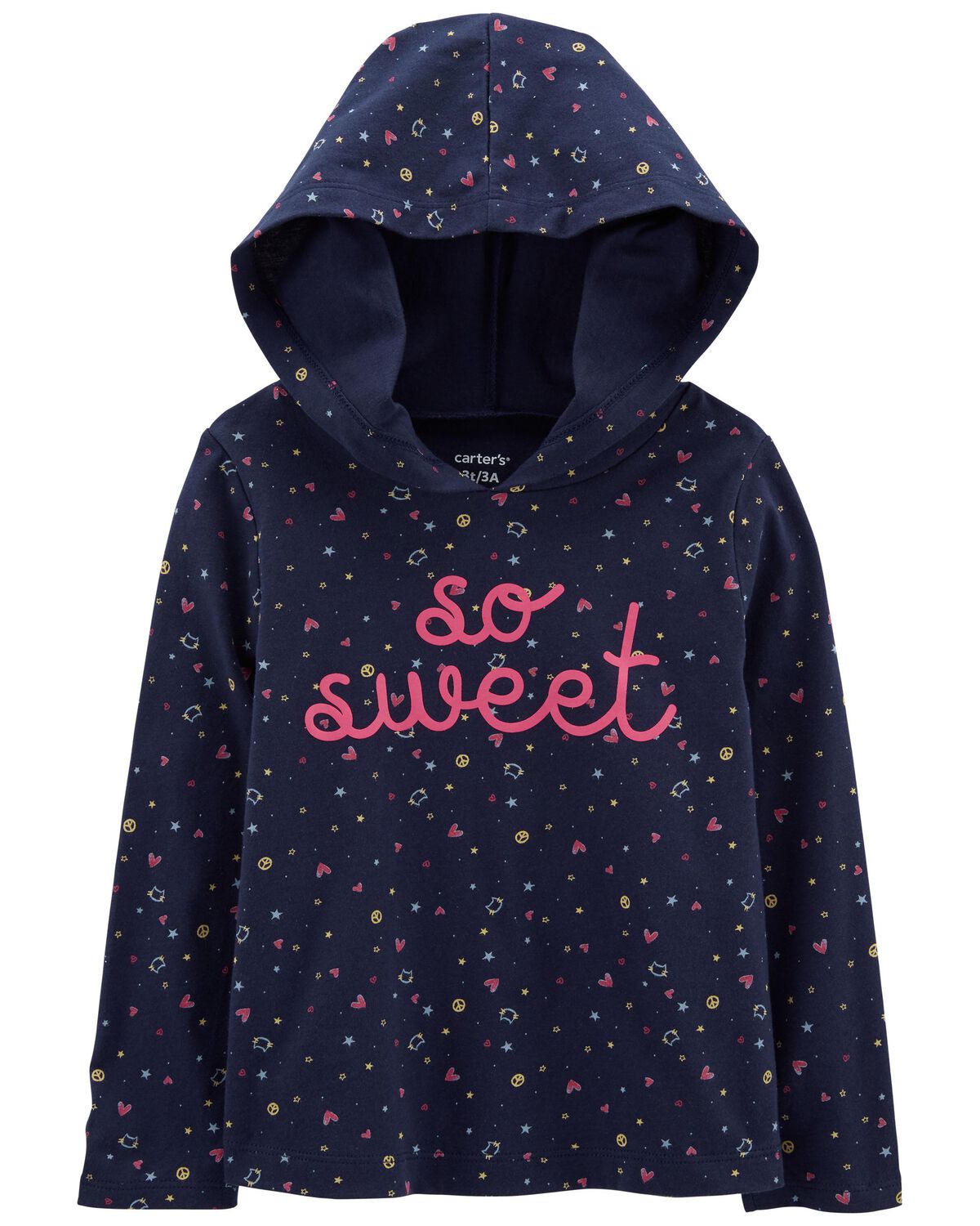 baby hoodie that says So Sweet