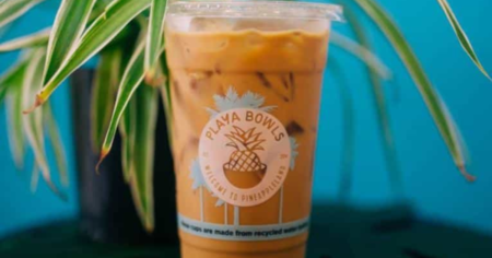 Cold Brew Coffee at Playa Bowls