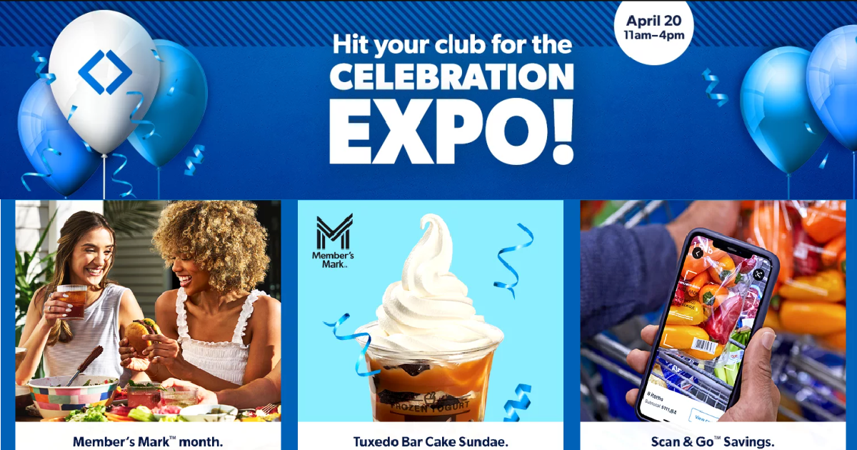 Sams Club Sams Club Birthday Bash Sign