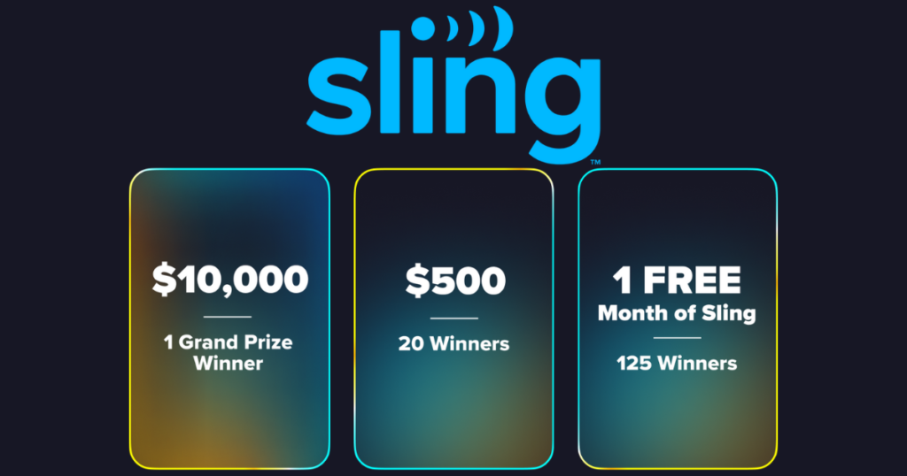 Sling Rewards Sweepstakes