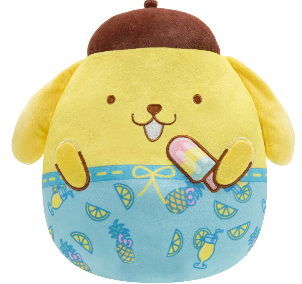 Squishmallow pompompurin plush