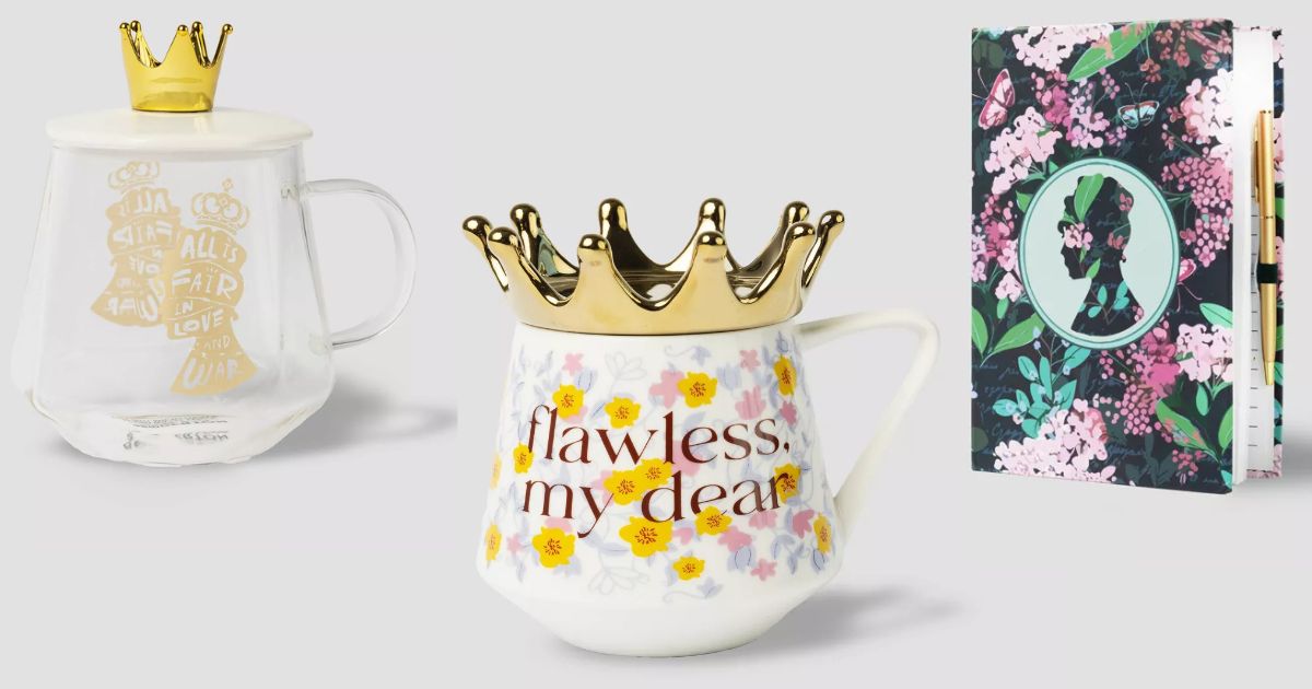 two mugs and a writing journal