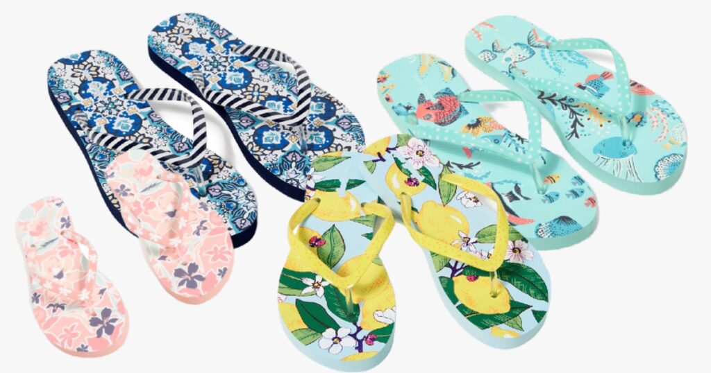 VERA BRADLEY FLIP FLOPS VERA BRADLEY FLIP FLOPS