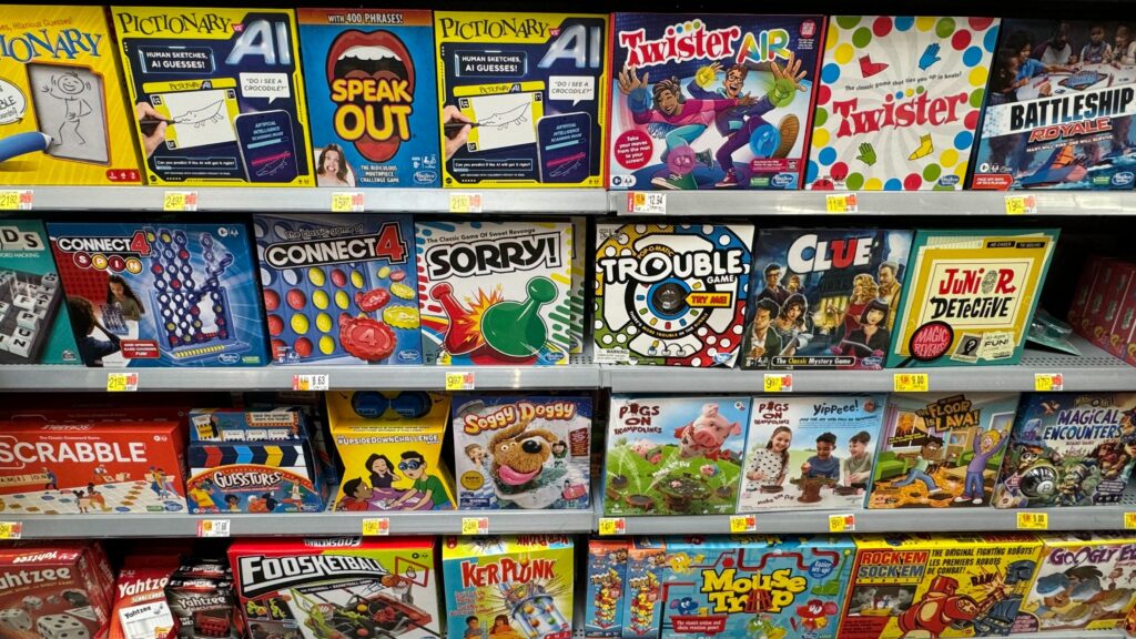 WALMART BOARD GAMES x
