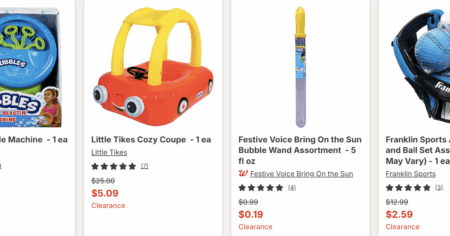 Walgreens Summer Clearance