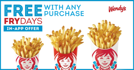 Wendy s Free Hot Crispy Fries Every Friday wPurchase
