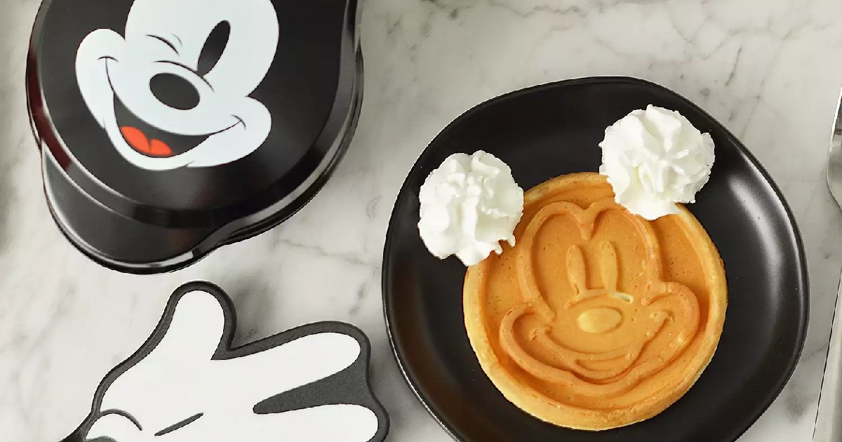 mickey mouse waffle
