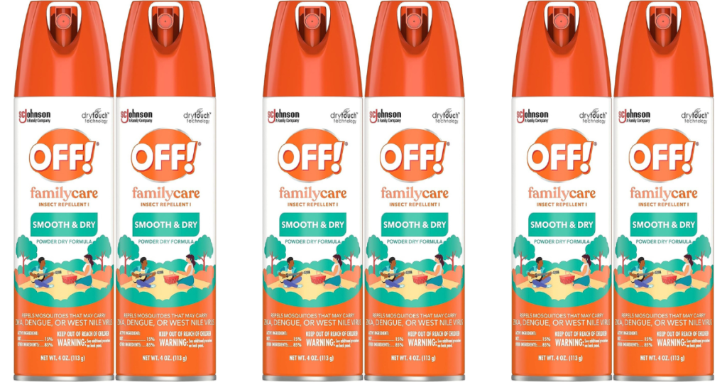 off mosquito repellent