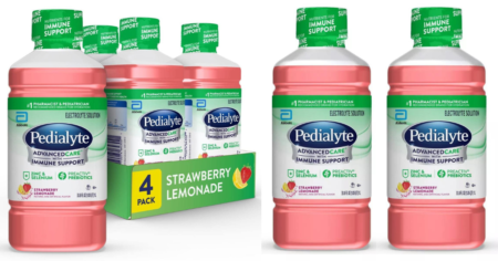 pedialyte pack strawberry lemonade