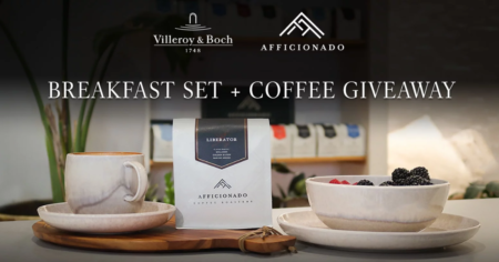 Afficionado Coffee x Villeroy Boch Giveaway