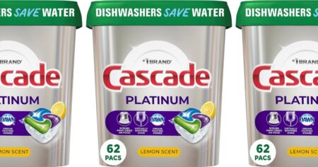 three containers of Cascade