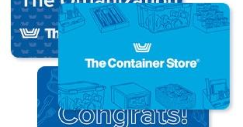 Container Store’s Grad Gift Sweepstakes