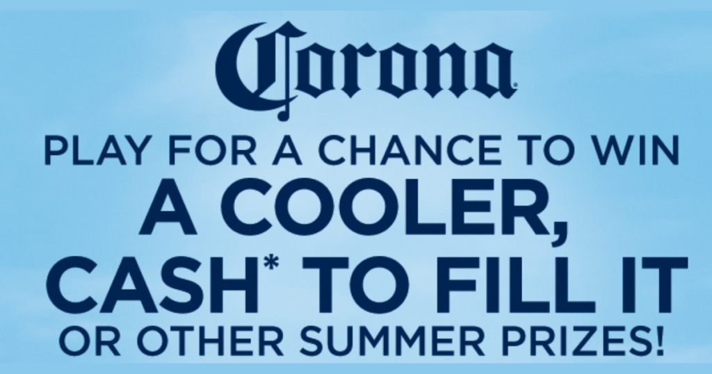 Corona Cooler Season Instant Win Game