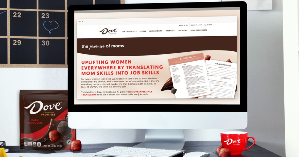 DOVE Chocolate The Promise of Moms Sweepstakes