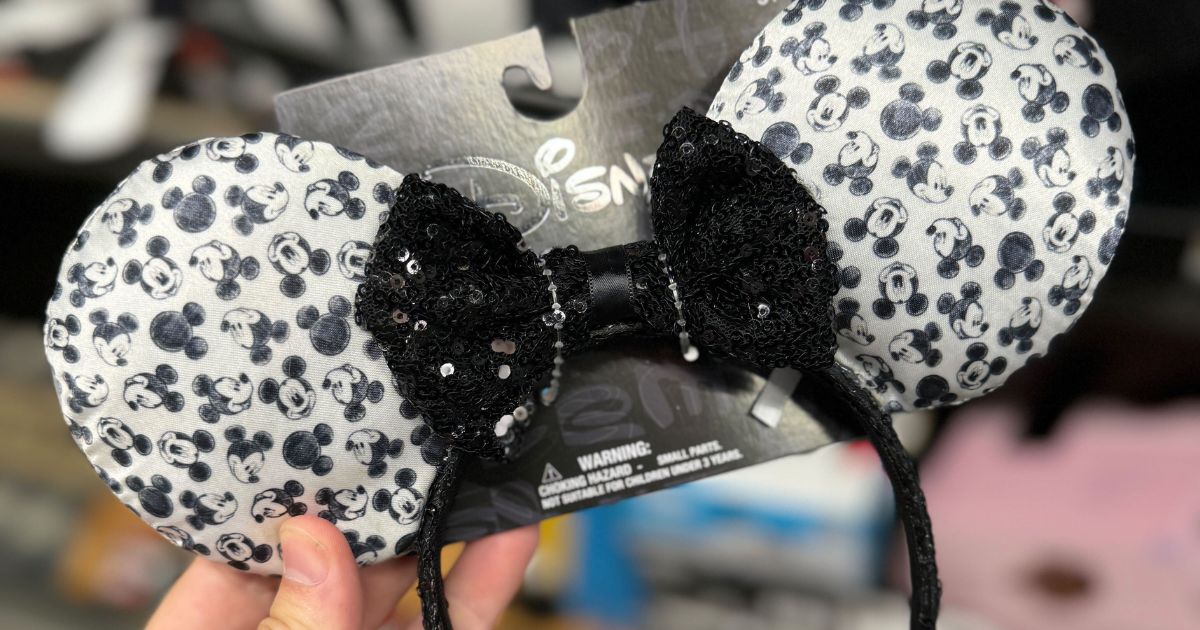 Hand holding Disney Ears