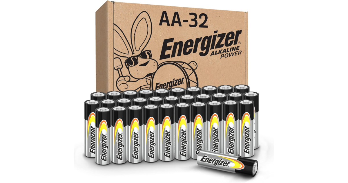 Energizer AA Batteries 32Pack Only 13 Shipped on Amazon The Freebie