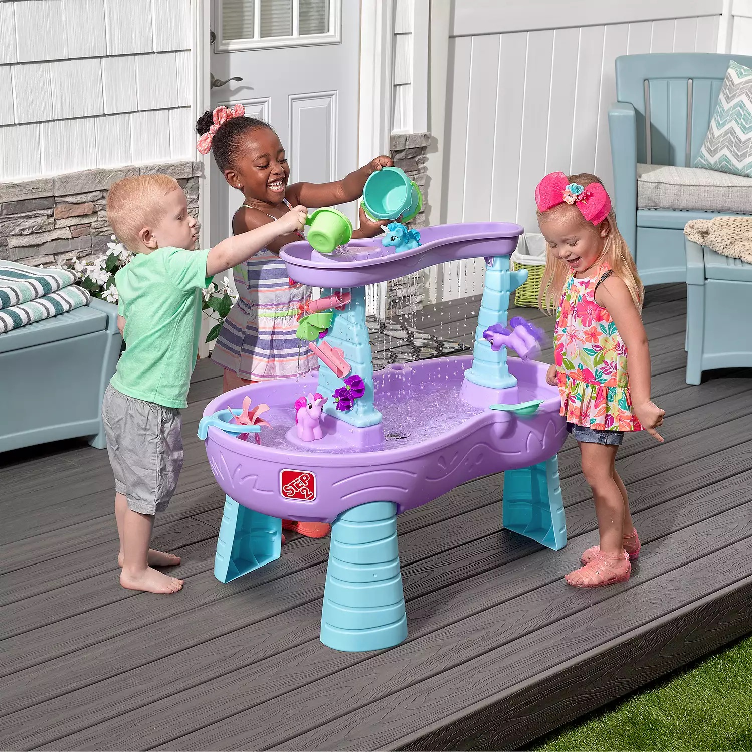 Step Rain Showers Unicorns Water Table