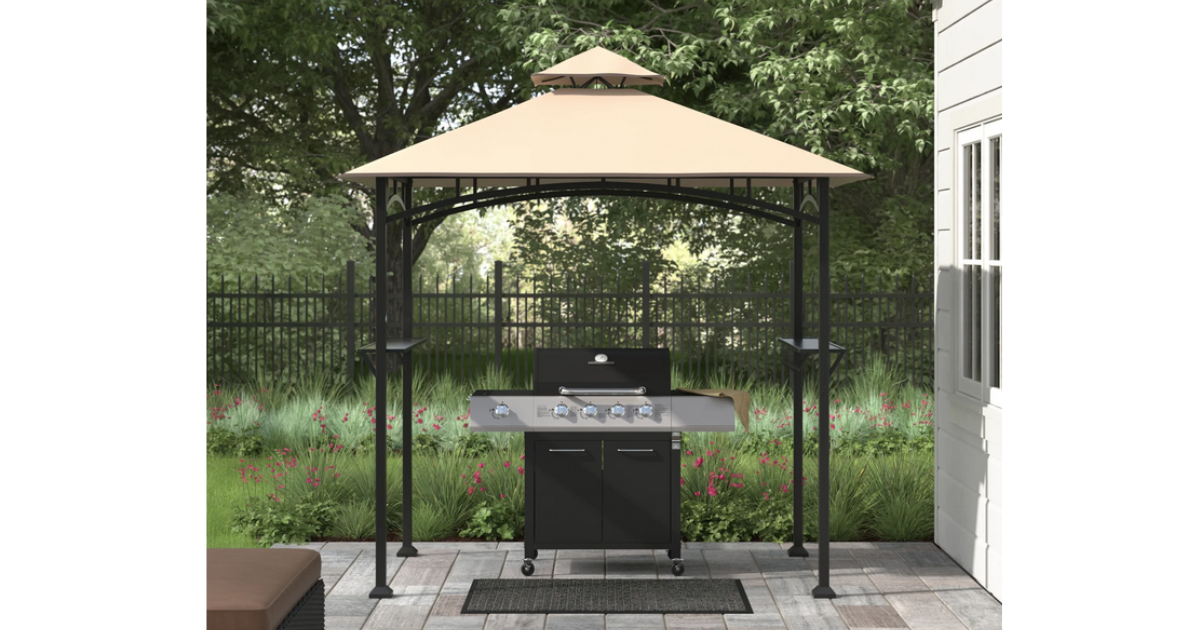gazebo with grill