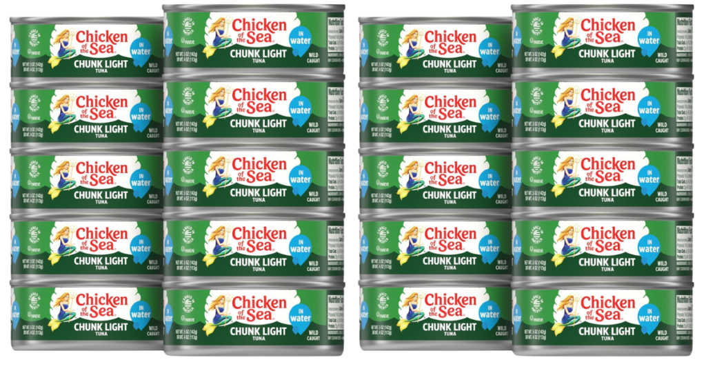 chicken of sea canned tuna