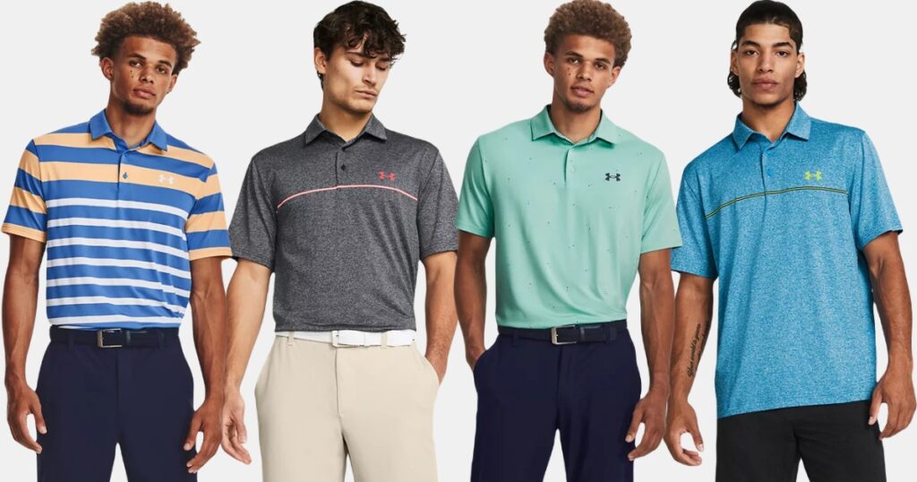 under armour polos