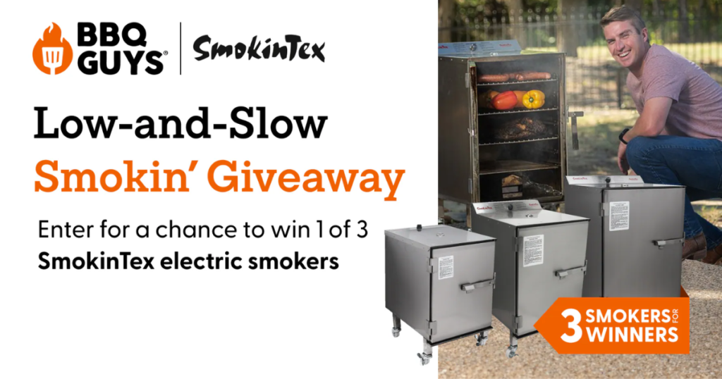 BBQ Guys x Smokin Tex Low Slow Smokin Giveaway