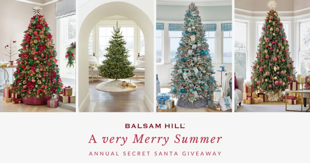 Balsam Hill's Annual Secret Santa Giveaway - The Freebie Guy®