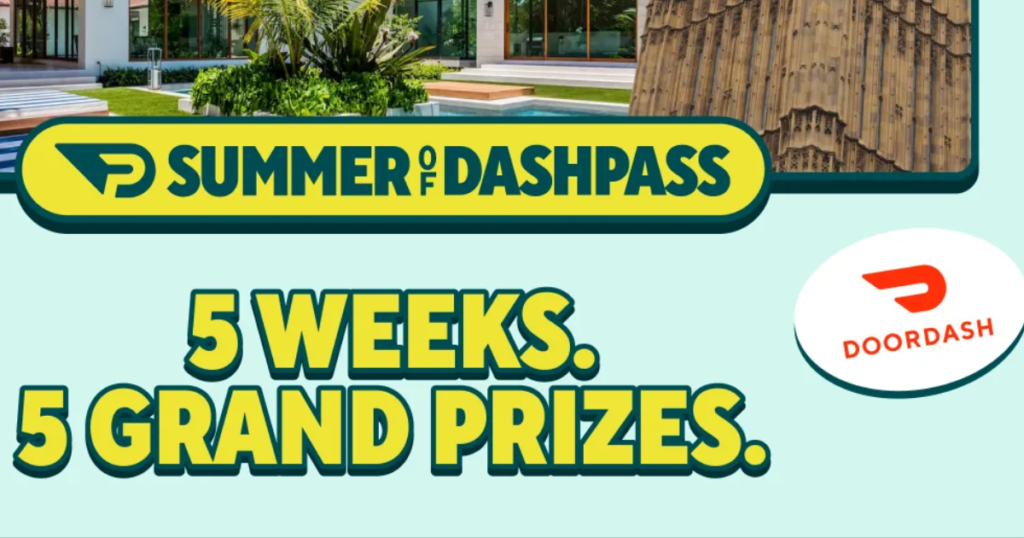 DoorDash Your Door to an Epic Summer Sweepstakes