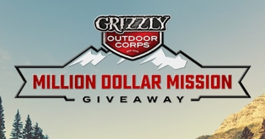 Grizzly Million Dollar Mission Summer Sweepstakes Instant Win Game