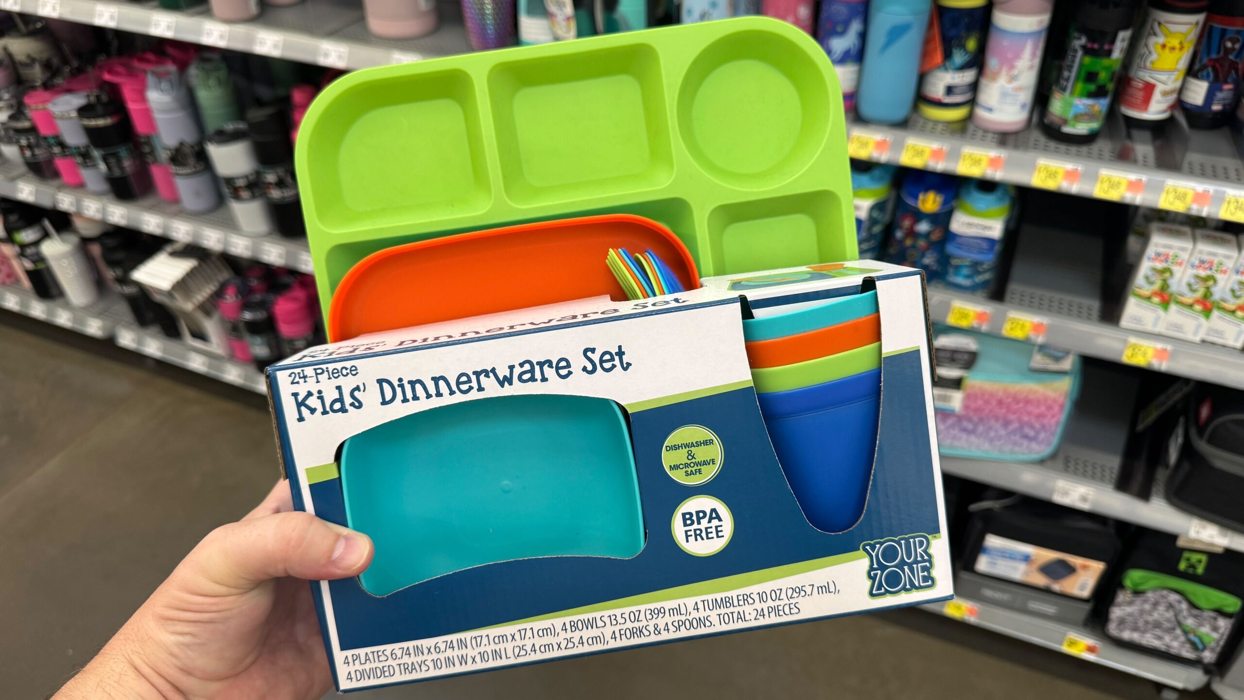 24 PC KIDS DINNERWARE SET IMG 6304 scaled