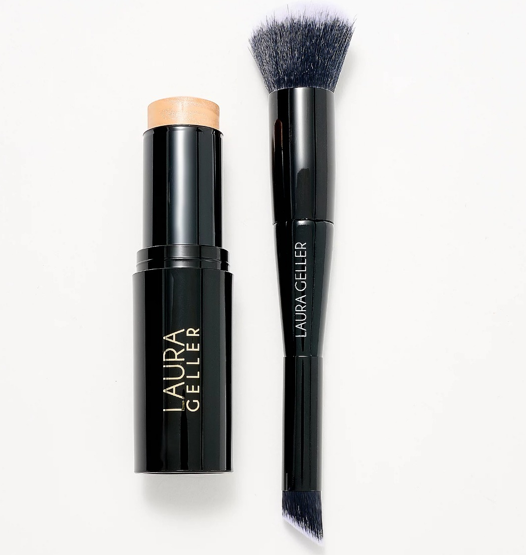 laura geller highlighter and brush
