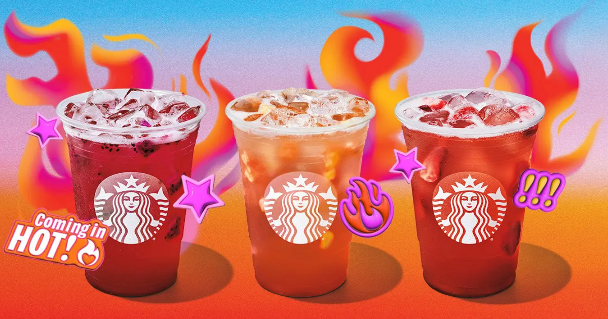 New! Starbucks Spicy Lemonade Refreshers