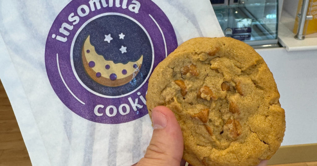 Free Peanut Butter Chip Cookie at Insomnia Cookies TODAY ONLY! The