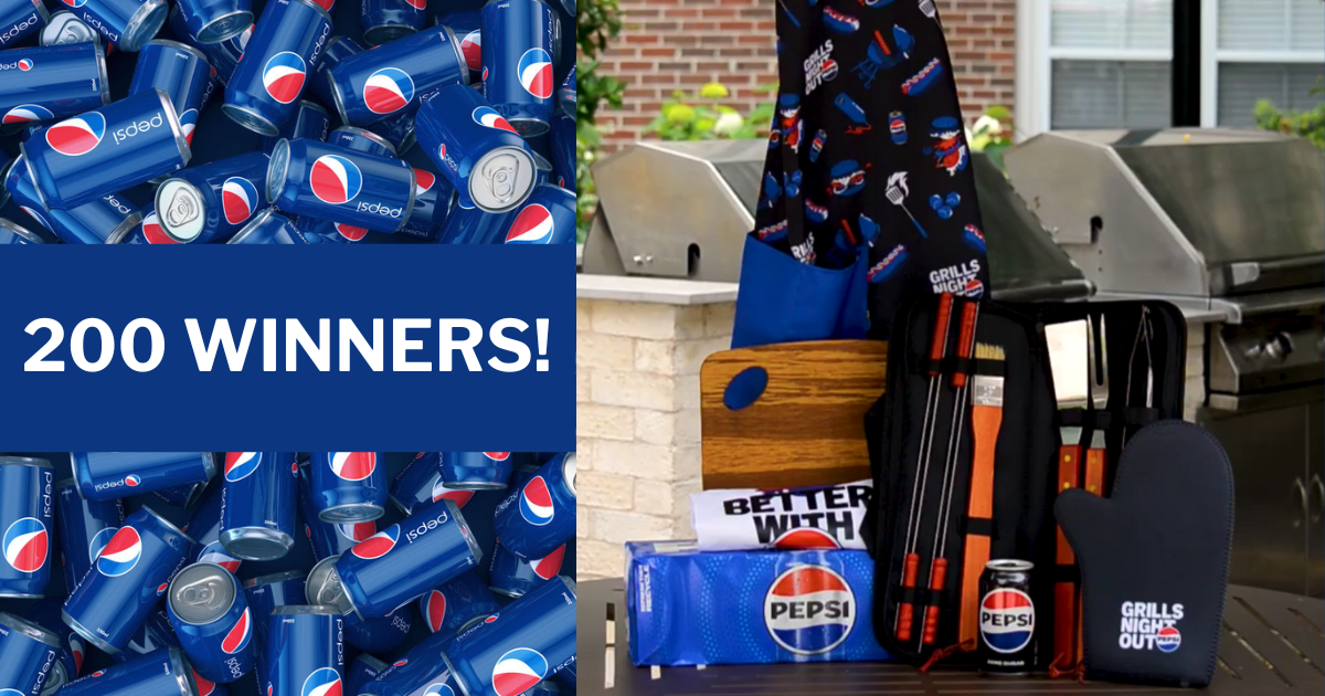 Pepsi Grills Night Out Fooji Sweepstakes - The Freebie Guy®